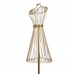 etalagepop 42x28x151cm goud-metaal