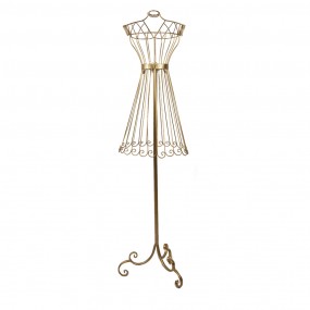 etalagepop 42x28x151cm goud-metaal