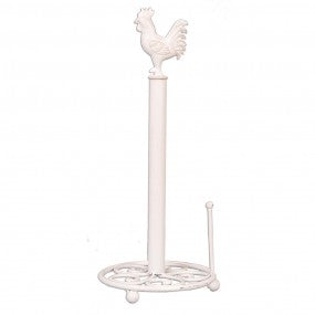 keukenrolhouder haan dia 18x43cm wit ijzer