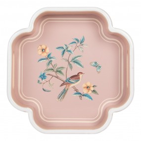 dienblad set van 2 beige hout